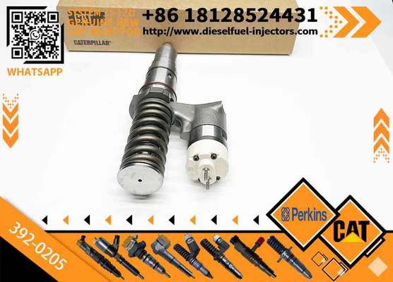 Excavator Common Rail Fuel Injector 392-0205 392-0206 Injection Valves for 3508 3512 3516 Engine