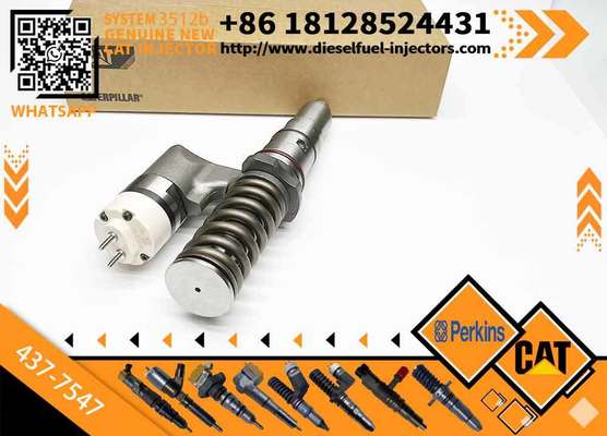 High Quality Fuel Injector 437-7547 4377547 Diesel Engine Fuel Injector 20R-2296 20R2296 for CAT 3508B 3512B 793C 793D 3516C