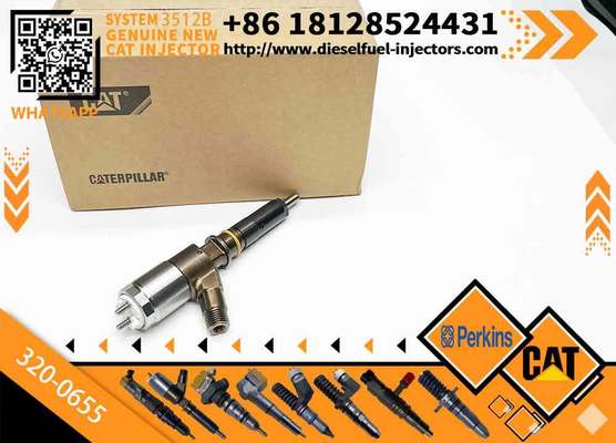 Diesel Common Rail Fuel Injector 320-0655 10R-7674 10R7674 3200655 2645A751 for Caterpillar C6.6 Excavator 320d