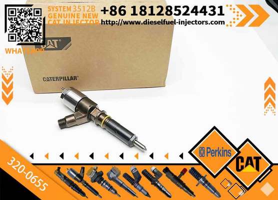 Diesel Common Rail Fuel Injector 320-0655 10R-7674 10R7674 3200655 2645A751 for Caterpillar C6.6 Excavator 320d