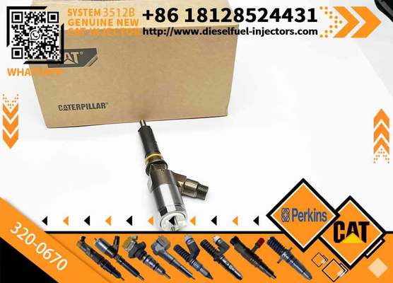 Common Rail diesel Fuel Injector 312-5620 32E61-00020 320-0670 for Caterpillar C4.4 C6.6 Parts 3200670 3125620