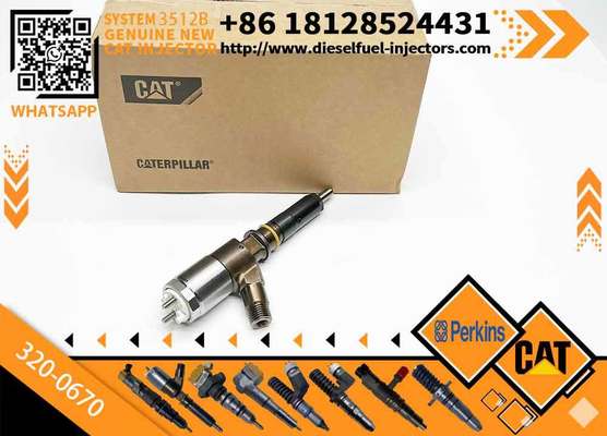 Common Rail diesel Fuel Injector 312-5620 32E61-00020 320-0670 for Caterpillar C4.4 C6.6 Parts 3200670 3125620