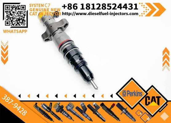 Excavator Accessories Fuel Injector 387-9427 387-9428 for cat C7 C9 Diesel Engine Spare Parts Construction Machinery for Excavator Repair