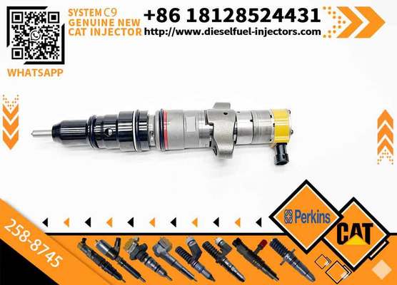 258-8745 Common Rail Injector Assy 2588745 CAT C9 Engine Fuel Injector for Caterpillar 324D 325D 326D 329D Excavator