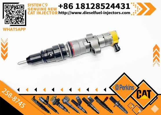 258-8745 Common Rail Injector Assy 2588745 CAT C9 Engine Fuel Injector for Caterpillar 324D 325D 326D 329D Excavator