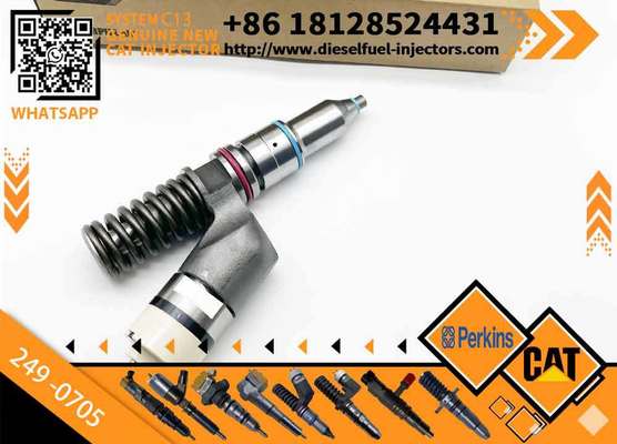 Original Brand New C13 Engine Fuel Injector GP 249-0705 2490705 244-7695 2447695 10R7236 for Excavator 349 352 355