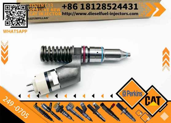 Original Brand New C13 Engine Fuel Injector GP 249-0705 2490705 244-7695 2447695 10R7236 for Excavator 349 352 355