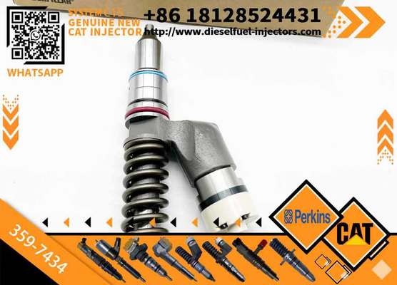 Common Rail Diesel Fuel Injector Fuel Injector 359-7434 20R-1304 3597434 20R1304 for CAT C15 C18 Engine