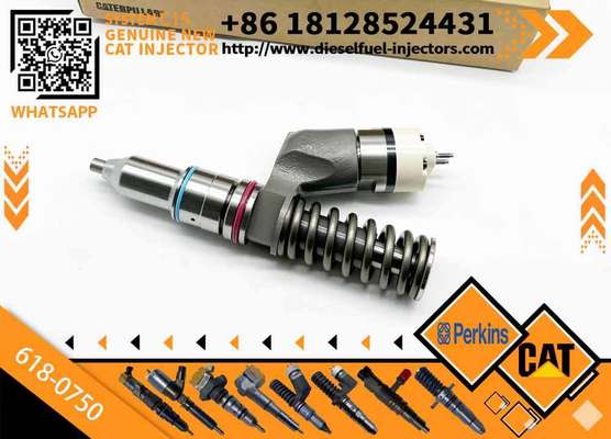 1 Year Warranty New-tec Factory Sale 253-0616 4666771 618-0750 10R-3265 Excavator Fuel Injector for CAT C16 100% Test