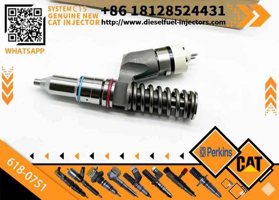 Large Quantity Supply for Wholesale CAT C27 Engine Fuel Injector 618-0751 10R-6163 CH11945 for Truck Diesel Engine