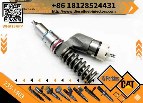 235-1401 235-1403 235-1400 Common Rail Fuel Injector for C15 C18 C27 C32 3406E Excavator Diesel Type