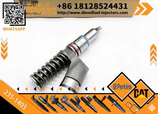 235-1401 235-1403 235-1400 Common Rail Fuel Injector for C15 C18 C27 C32 3406E Excavator Diesel Type