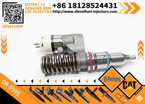 Quality - Tested Fuel Injector 153-7923 0R-9595 CAT C12 1537923 0R9595 Common Rail Injector for Caterpillar 3176B Excavator