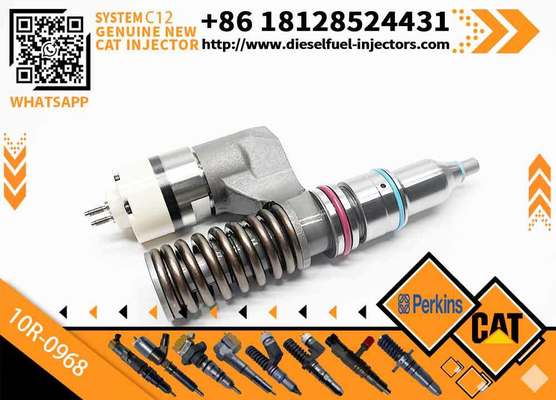 CAT Excavator Diesel Fuel Injectors 212-3466 10R-0968 High Pressure Common Rail Injector for Caterpillar C10 C12 Engine