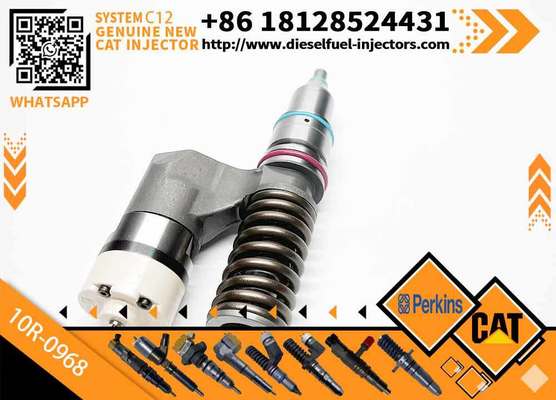 CAT Excavator Diesel Fuel Injectors 212-3466 10R-0968 High Pressure Common Rail Injector for Caterpillar C10 C12 Engine