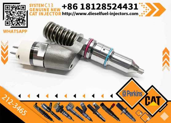 Excavator Accessories Fuel Injector 212-3465 2123465 for CAT C10 C12 for Construction Machinery