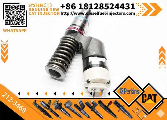New Common Rail Fuel Injector 212-3467 212-3468 10R-1256 10R-1814 2123467 2123468 10R1256 10R1814 for C12 C10 Diesel Engine