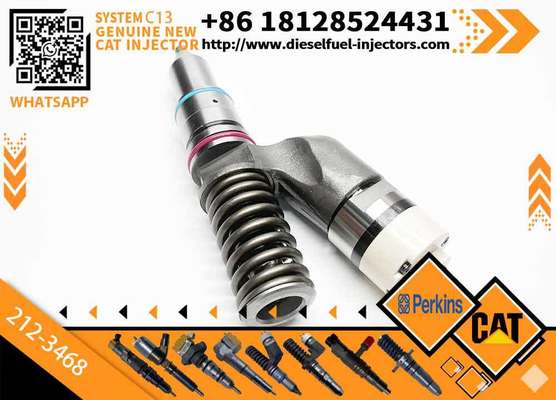 New Common Rail Fuel Injector 212-3467 212-3468 10R-1256 10R-1814 2123467 2123468 10R1256 10R1814 for C12 C10 Diesel Engine