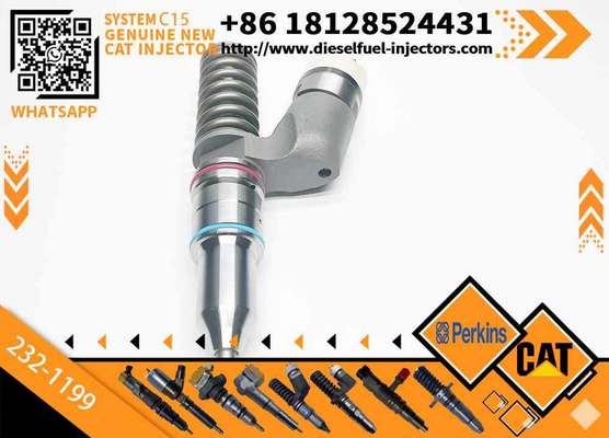 Diesel Engine Part C32 Engine Cat Diesel Fuel Common Rail Injector 232-1199 10R-1273 for Caterpillar Excavator 385B