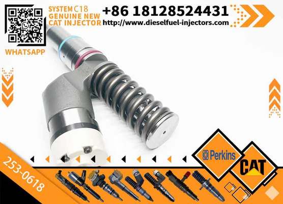 Excavator Parts C15 C18 C15 I6 C18 C32 D450GC D500GC DE600SGC DE605GC DE660GC DE715GC Fuel Injector 253-0616 253-0618