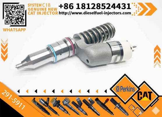 1pcs Fuel Injector 291-5911 10R-7230 CA2915911 Fits For Caterpillar CAT Tractor 631K 637K 657G Engine C18 C15 C9
