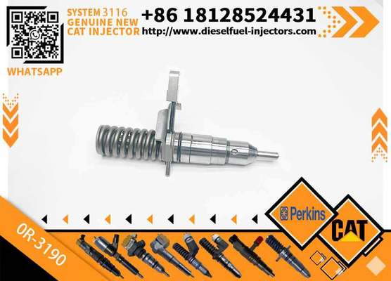 7E-8729 7E8729 0R-3190 0R3190 Diesel Fuel Injector 6-Pack for Caterpillar CAT 3114 3116 Engine EL200B E200B Excavator 910F 910E