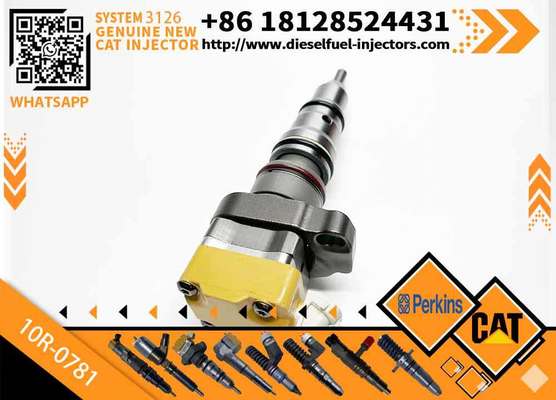 New Diesel Engine Injector 1OR-1267 188-1320 10R-9237 173-9379 10R-0781 4CR0197 156-8895 for Caterpillar C3126 Common Rail Steel