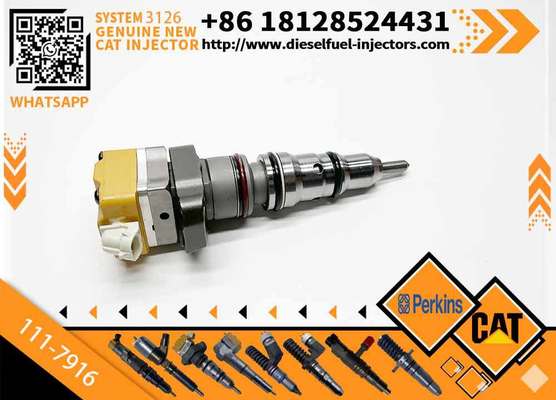 New 3412 Diesel Engine Fuel Injector 111-7916 198-4752 20R-5392 198-6877 232-1170 for Excavator Parts Condition New