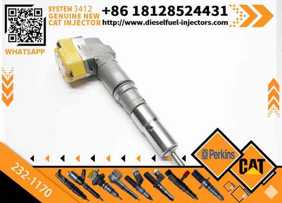 New 3412 Diesel Engine Fuel Injector 111-7916 198-4752 20R-5392 198-6877 232-1170 for Excavator Parts Condition New