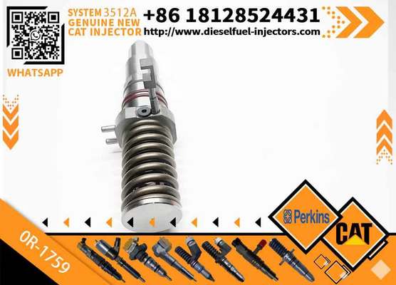 New Diesel Engine Injector for Caterpillar C3512A Common Rail 0R-1759 7E-9983 9Y-4544 0R-3883 0R-0906 7C-4173 6I-3075 7C-9578