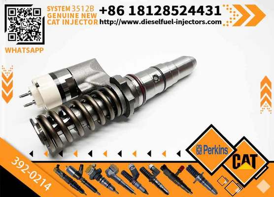 Excavator Accessories New Fuel Injector 392-0214 392-0217 for Caterpillar 3508b 3512b 3516b Diesel Engine Spare Parts Construction Machinery