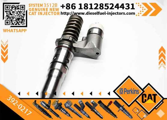 Excavator Accessories New Fuel Injector 392-0214 392-0217 for Caterpillar 3508b 3512b 3516b Diesel Engine Spare Parts Construction Machinery