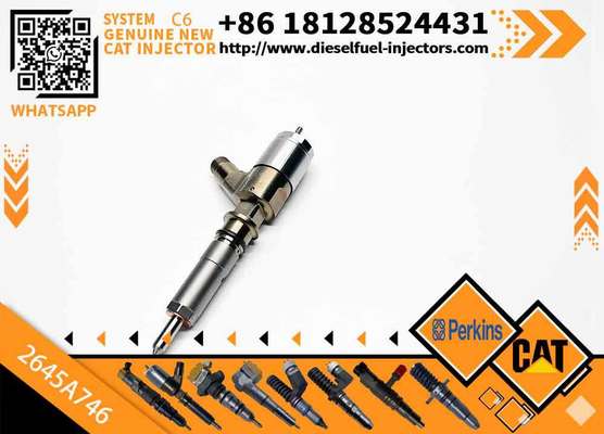 Caterpillar Excavator Diesel Engine Fuel Injector 320-0677 2645A746 320DL 323DL C6.6 Excavators Engine diesel