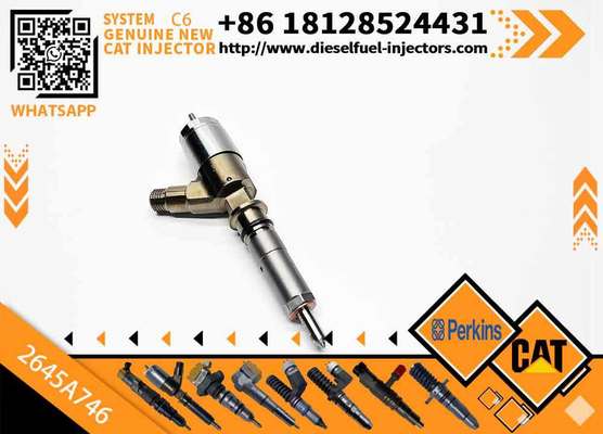 Caterpillar Excavator Diesel Engine Fuel Injector 320-0677 2645A746 320DL 323DL C6.6 Excavators Engine diesel