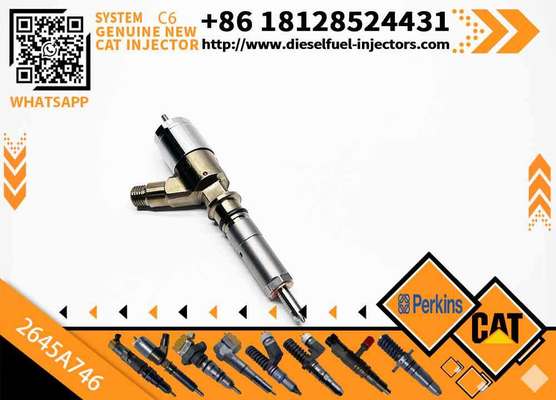 Caterpillar Excavator Diesel Engine Fuel Injector 320-0677 2645A746 320DL 323DL C6.6 Excavators Engine diesel