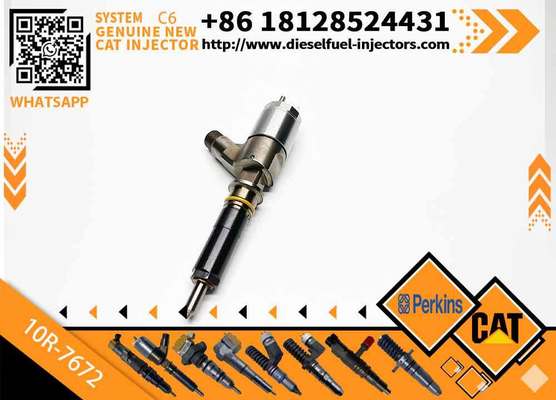 320D Diesel Common Rail Fuel Injectors 10R-7672 320-0680 for C4.4 C6.6 Engine 2645A747