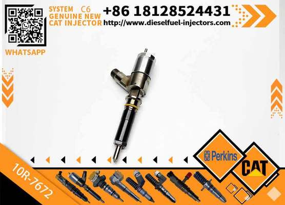 320D Diesel Common Rail Fuel Injectors 10R-7672 320-0680 for C4.4 C6.6 Engine 2645A747