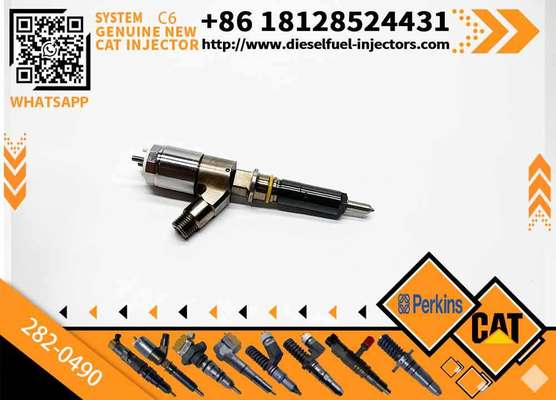 CAT C6.6 Diesel Engine Common Rail Fuel Injector 282-0490 2645A709 for Caterpillar Construction Machinery 320D Injector