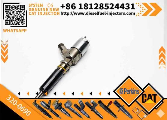 Excavator Spare Parts C6.6 Engine Parts 320-0680 32006680 320-0690 320-0677 Fuel Injector