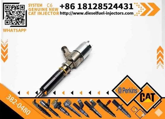 Excavator Parts Diesel C6 Engine Fuel Injector 320-0680 2645A709 295-9130 382-0480 282-0490 New for Excavator