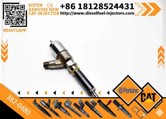 Excavator Parts Diesel C6 Engine Fuel Injector 320-0680 2645A709 295-9130 382-0480 282-0490 New for Excavator