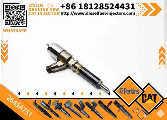 New Injector for CAT320D C6.6 Diesel 320-0690 2645A749 321-3600 320-0655 326-4756 320-0688 375-4106 320-0688 2645A751 2645A753