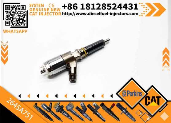 New Injector for CAT320D C6.6 Diesel 320-0690 2645A749 321-3600 320-0655 326-4756 320-0688 375-4106 320-0688 2645A751 2645A753