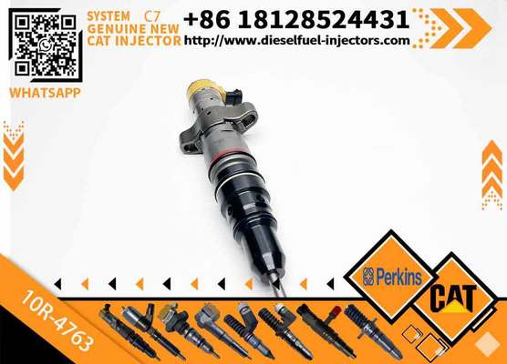 1PCS Fuel Injector 20R-1260 10R-4763 Suitable for Caterpillar Cat C7 C9 Engine 962H 950H Wheel Loader Ap-755 Asphalt Paver