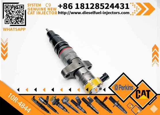 Excavator Diesel Common Rail Inyector 387-9437 10R-4844 C9 Fuel Injector for Caterpillar C9 Cat Engine