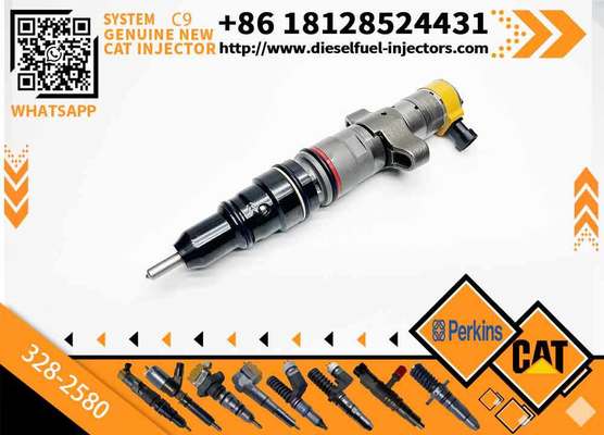Excavator C9 Engine Diesel 10R7222 254-4339 387-9434 387-9432 254-4330 328-2580 328-2576 254-4330 328-2580 254-4340 Injector