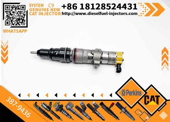 Excavator Fuel Injector 387-9431 387-9432 387-9433 387-9436 Common Rail Injector for C7 C9 3406e Diesel Engine Parts
