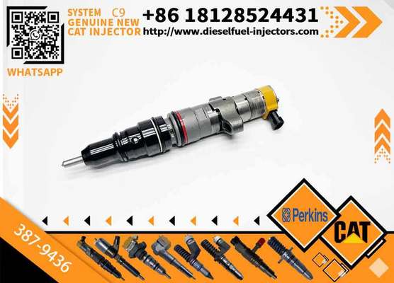 Excavator Fuel Injector 387-9431 387-9432 387-9433 387-9436 Common Rail Injector for C7 C9 3406e Diesel Engine Parts