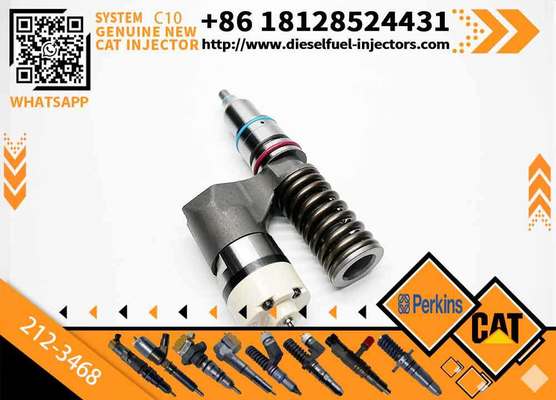 New Common Rail Fuel Injector 212-3467 212-3468 10R-1256 10R-1814 2123467 2123468 10R1256 10R1814 for C12 C10 Diesel Engine