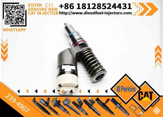 Excavator Accessories Fuel Injector 239-4907 249-0707 253-1459 10R-1305 10R-3147 for CAT C11 for Construction Machinery